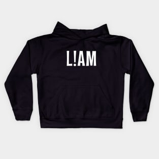 Liam, boy's name Kids Hoodie